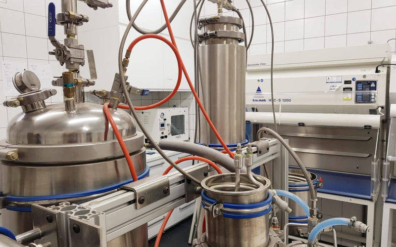 Roostevabast terasest töötlemisseadmed filtreerimisüksustega Formula Swissi laboris